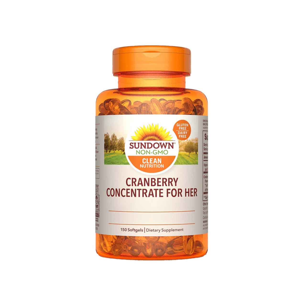 Frasco de Sundown Super Cranberry,