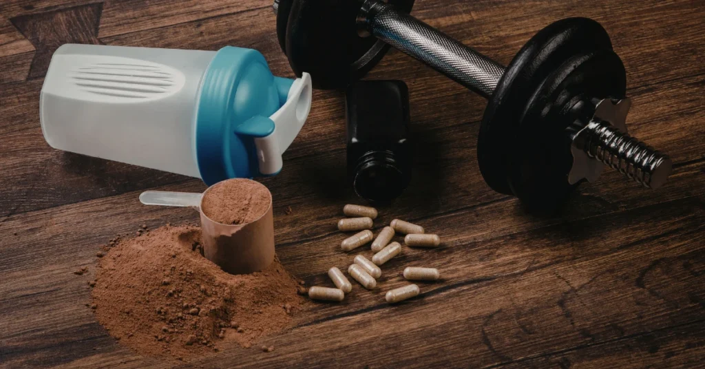 diferentes objetos y suplementos haciendo referencia a 3 Suplementos Valiosos para tu Metabolismo: Magnesio, Omega 3 y Vitamina D